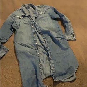 Lucky Brand size s denim dress